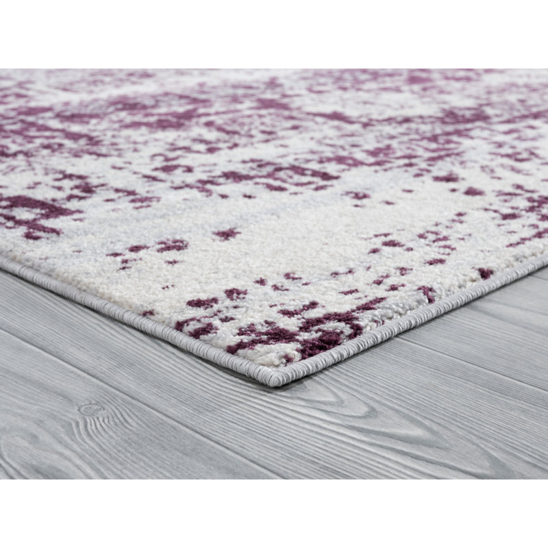 Tapis oriental mauve Dietz, Rectangle 12 pi 6 po x 15 pi