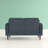 51.6" Linen Square Arm Loveseat-1656689902