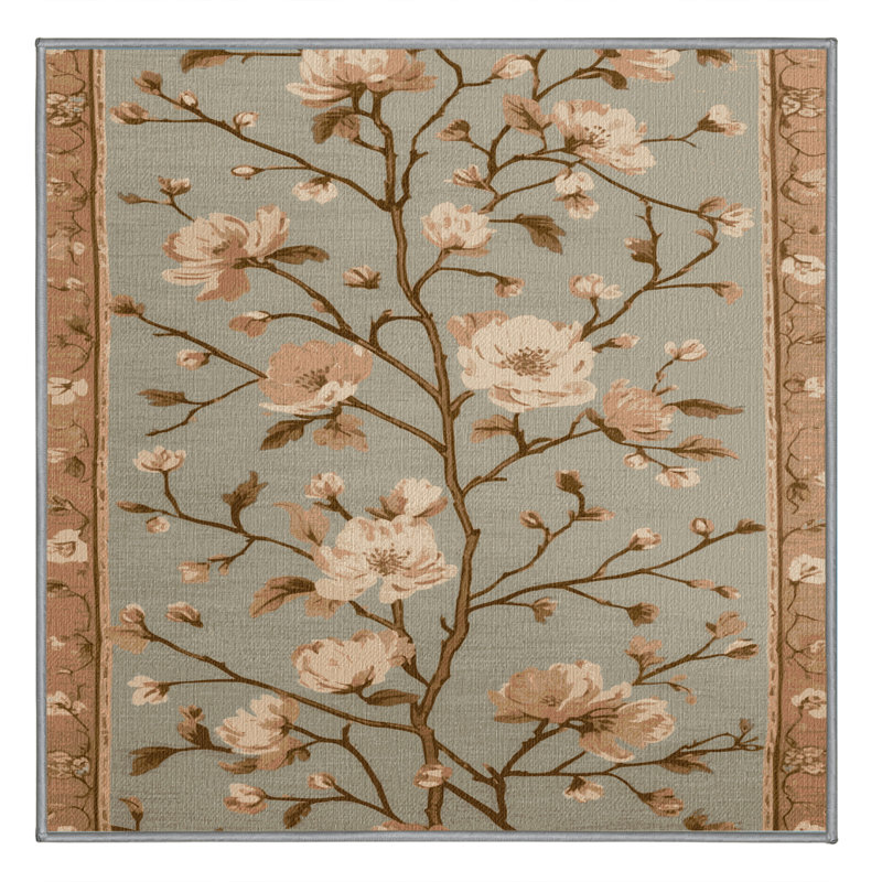  Tapis lavable Crabapple, Rectangulaire 2 pi x 3 pi