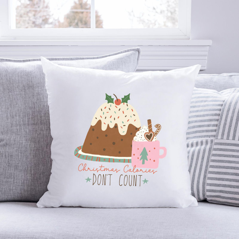Coussin Christmas illustration_6, 18 po x 18 po