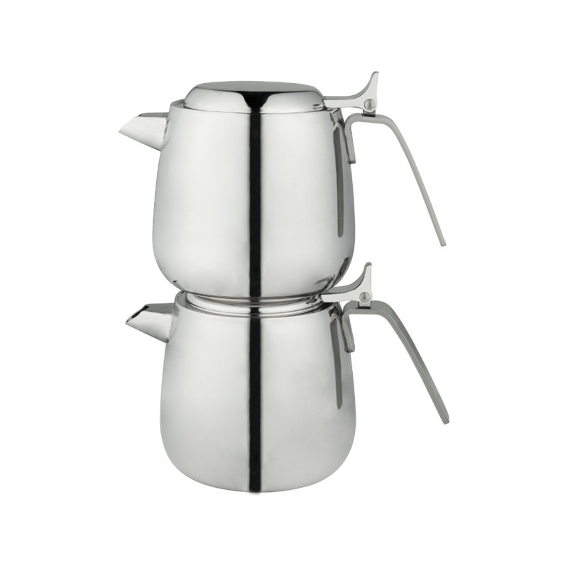 Grunwerg Café Olé 0.75ml Stainless Steel No Pattern, Mirror