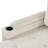 L-Shaped Storage With Soft Chenille, Cup Holders, Ports, Beige Reversible Chaise Ample Storage,-2122214833