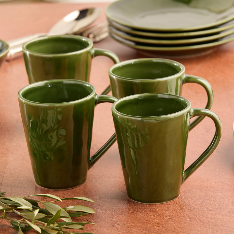 Ensemble de 4 tasses Verde