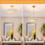 Lustre tambour en cristal 5 lumières Khyryn-1722490736