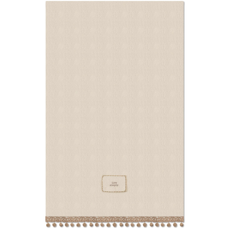 Torchon Pom Pom Live Simply
