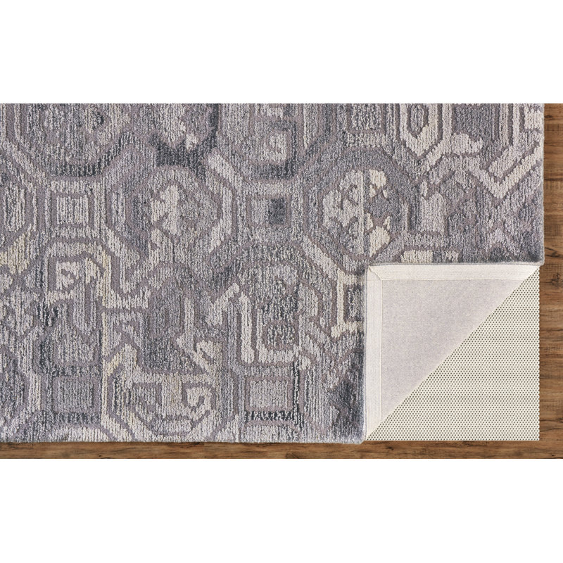 Amirah Wool Geometric Indoor Rug, Rectangle 9' x 12'