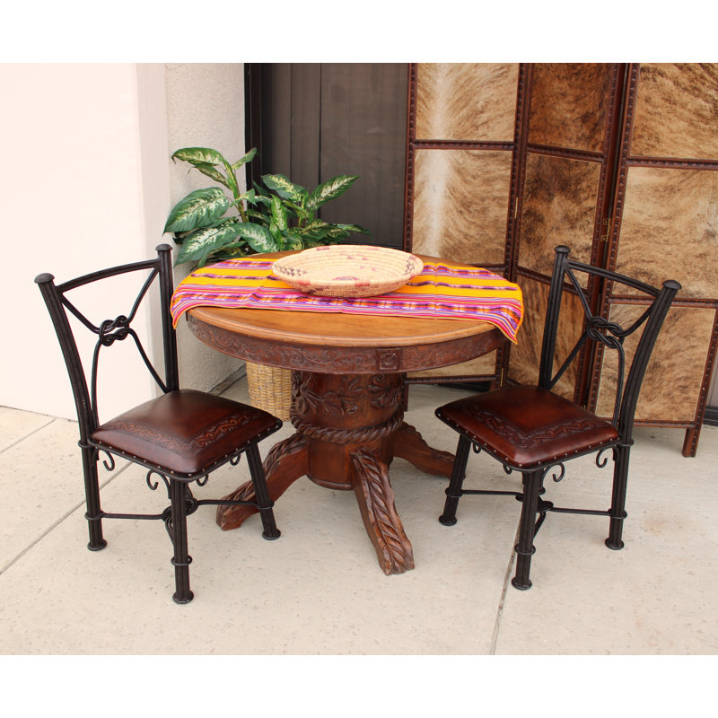 Western Leather Dining Chair
