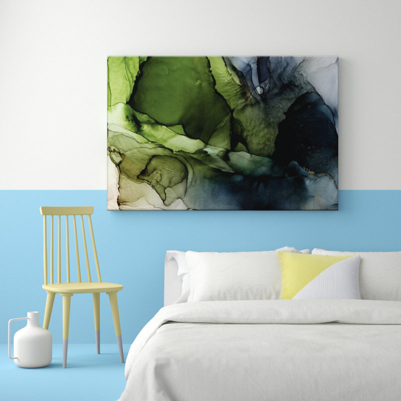 Crisp by Fern Siebler - Painting on Canvas, 51 cm H x 76 cm W x 4 cm D, Wrapped Canvas