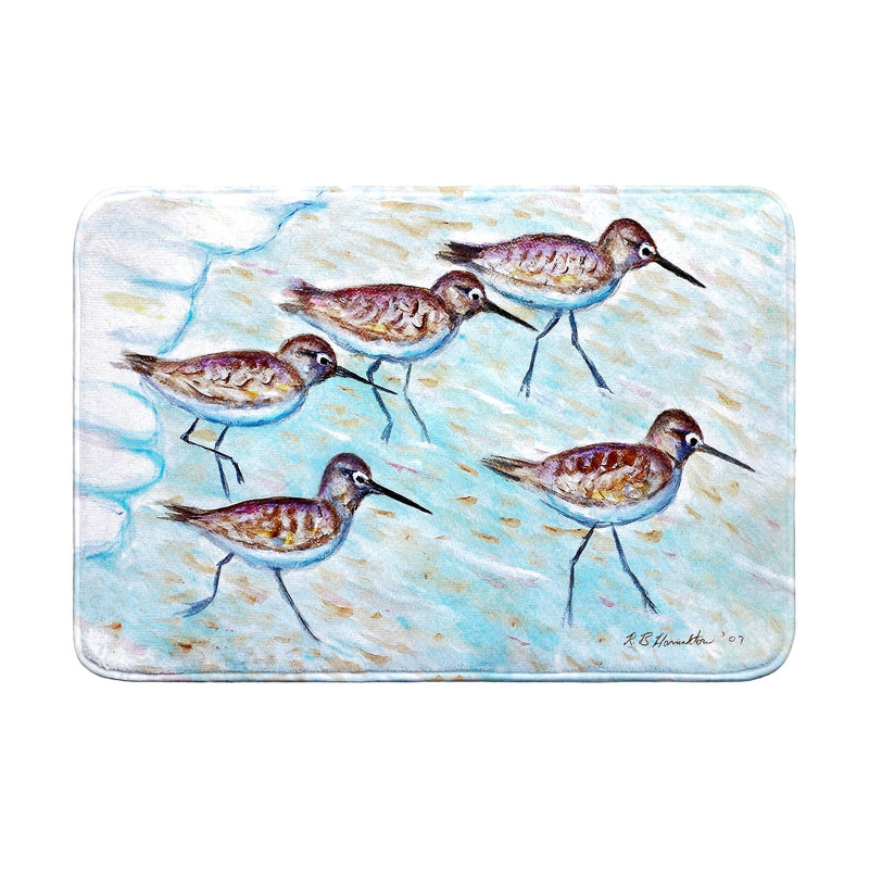 Tapis de bain Sandpipers, L 36 po x l 24 po