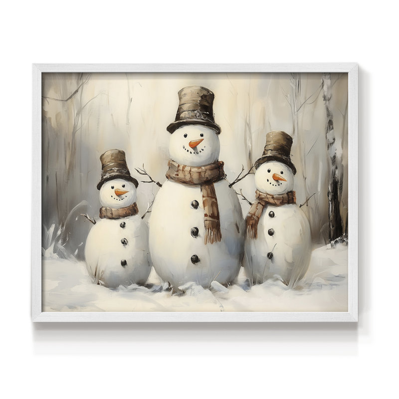 Art de Noël - CMLIX - Reproduction encadrée - Restickable