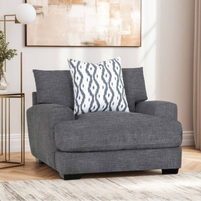 Fauteuil en polyester l 49 po Avianne