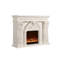 Foyer électrique 70,87 "blanc sans chauffage-17291112