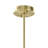 5-Light Metal Chandelier