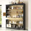 Vitrine polyvalente à 5 tablettes et 3 tiroirs