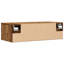 Izzey Unfinished Accent Cabinet with Fireplace Included-389058625