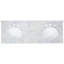 Meuble-lavabo double 61 po avec comptoir Dilaver