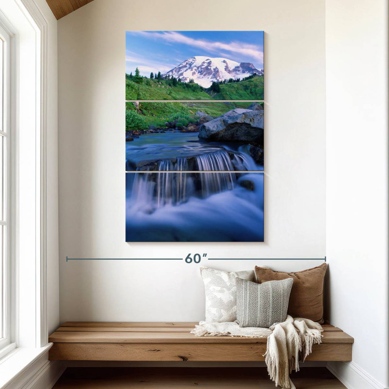 Alvord Mount Rainier Scene, 50" H x 32" W