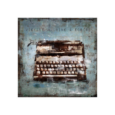 Vieille Machine A Ecrire Print by Leftbank Art