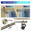 Aariel Steel Adjustable 1'' Single Curtain Rod-19324274-19324278