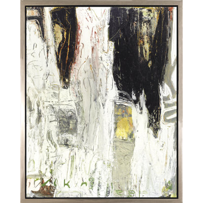 «Walking Sleep - Floater Frame», peinture sur toile