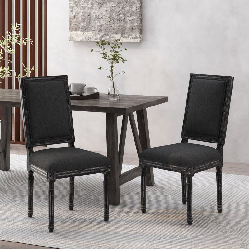 Chaise de salle à manger, Noir, noir, noir, noir, Noir, noir, noir, noir