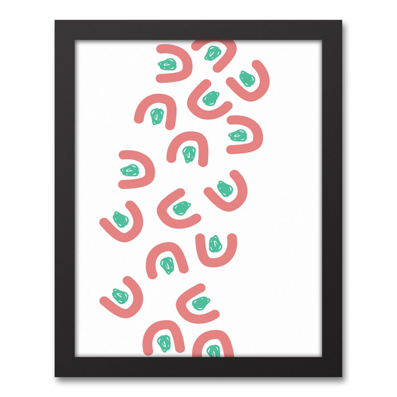 Art encadré Simple Path, H 15,75 po x l 12,75 po x P 1,75 po