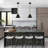 Black Pendant Light 2 Packs,9.4inches Industrial Pendant Lights, Kitchen Pendant Lights for Office, Bedroom, Living Room, Kitchen Island-116180070