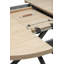 Birt Extendable Metal Base Dining Table