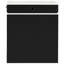 Îlot de cuisine 59,5 po avec table de salle à manger extensible, table de rangement avec rangement double-face, îlot de cuisine avec 2 tiroirs, prise de courant, tablettes latérales ouvertes, pour la cuisine, la salle à manger, noir-1965160517