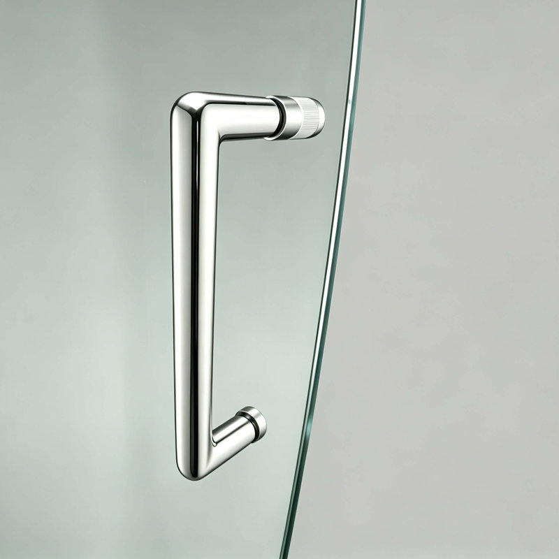 57-60*78 INCH Frame Single Sliding soft-close Shower Doors, Bathroom Sliding Shower Door, (8mm) Thick SGCC Tempered Glass Door For Bathroom Door --Sliver