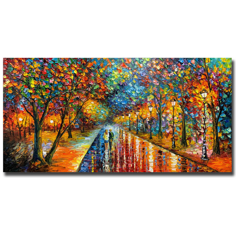 «The Soul Of Night», peinture sur toile tendue