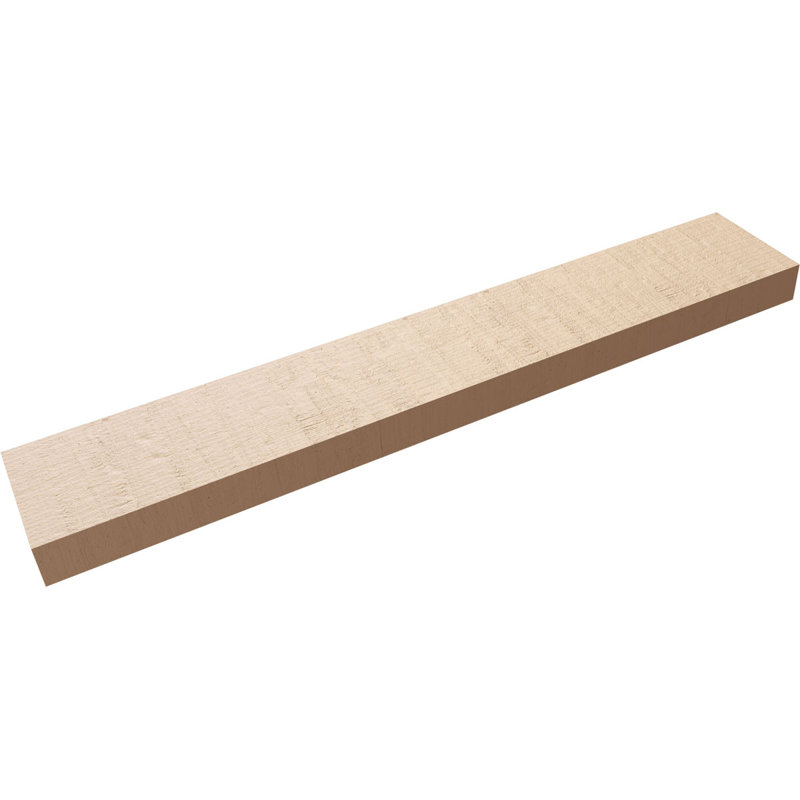Block Block Woodgrain TimberThane Raider Tail, apprêté brun clair, H 5 po x l 39 po x P 9 po