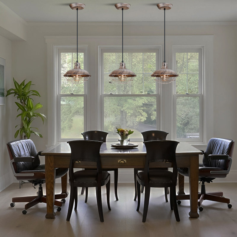 Akire 1 - Light Dome Pendant, Brushed Copper