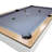 A Versatile three-in-one Table that Serves as Both a Billiards Table and a Dining Table.