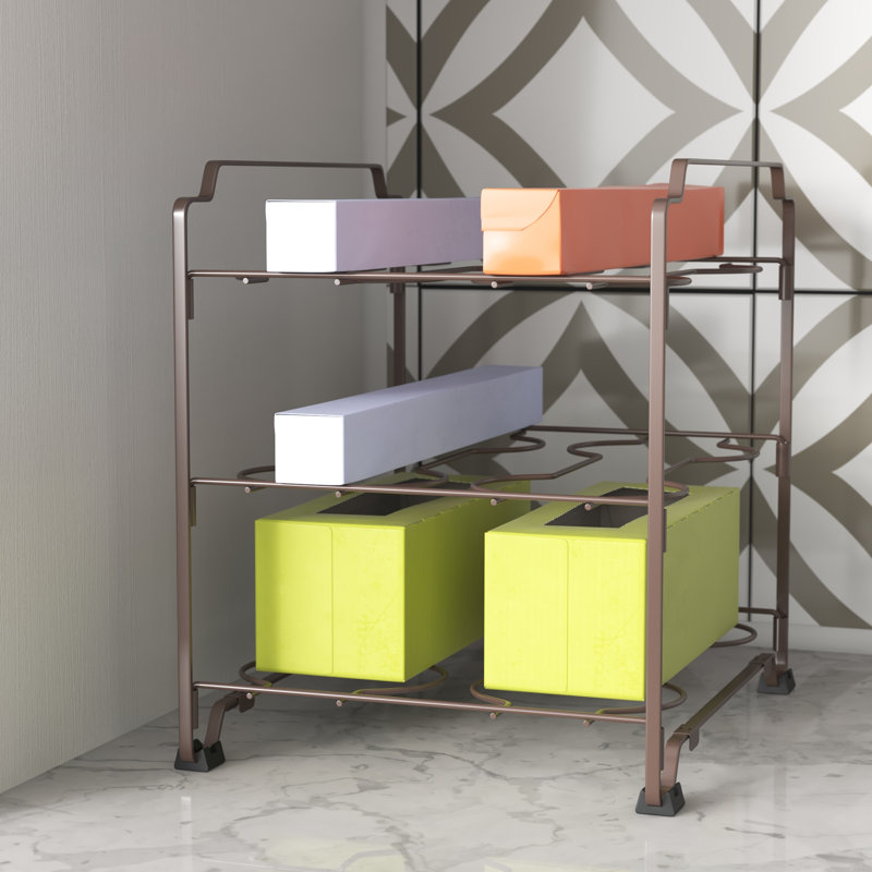 Aramantha Cabinet Shelving Rack, Brown