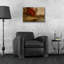  «Whispers Of Fall» par Ashley Bradley, art mural en verre acrylique, 24 po x 16 po