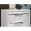 Table de chevet 2 tiroirs Classic Pearl