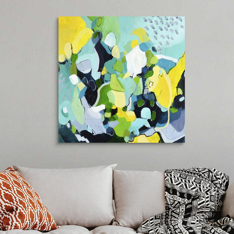 «Dinner Party I» par TA Marrison - reproduction sur toile, Toile tendue, H 36 po x l 36 po x P 1,25 po