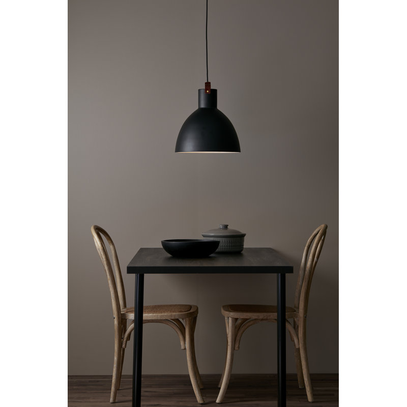 Berryman 1 - Light Dome Pendant, Black, 38cm H x 35cm W x 35cm D