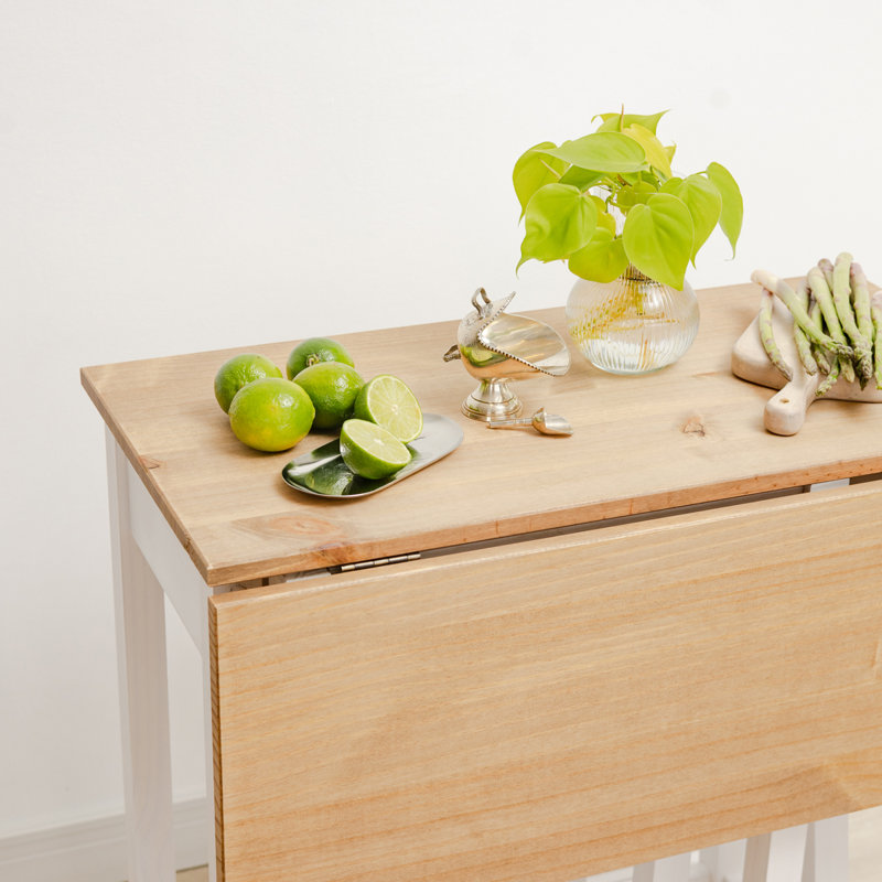 Ensemble de salle à manger en bois de pin massif Johnryan