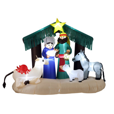 6.5 ft. Inflatable Nativity Scene