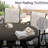 Outdoor Patio Chairs Of 2, Metal Frame With E - Coating, Rust , Breathable , Stackable For Garden And Poolsides, 22.1"L X 25.2"W 36"H, 400 Lbs Weight Limit All Weather Dining In Black, Seats, Design-24932167-24932166