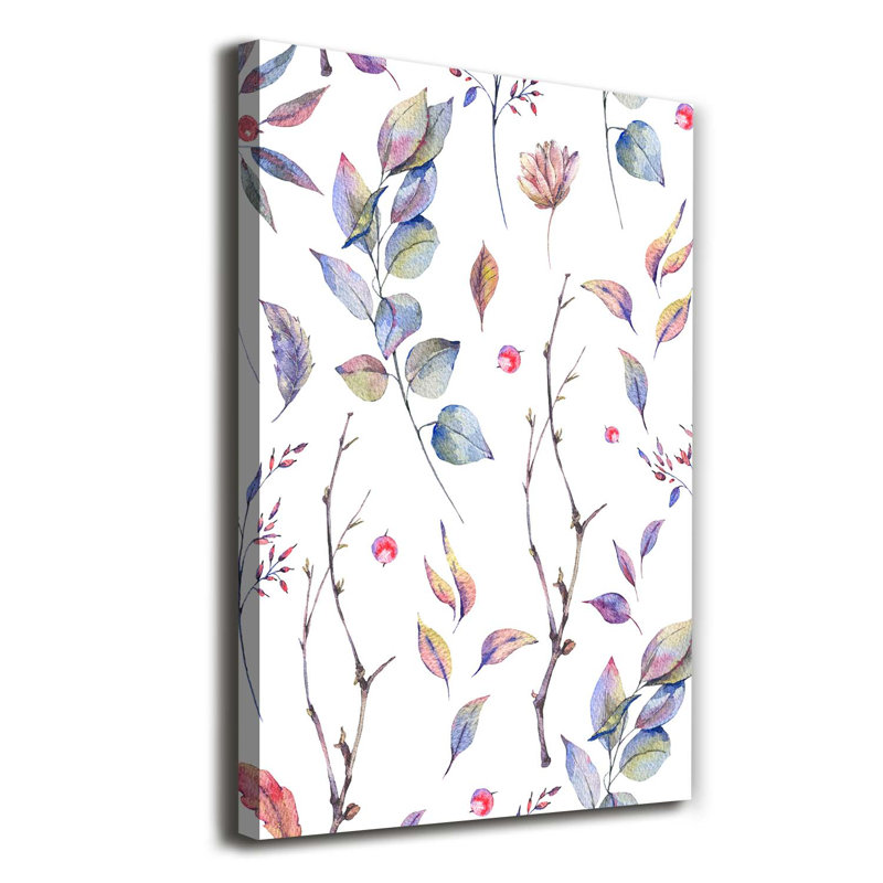 Eucalyptus Leaves - Wrapped Canvas Print