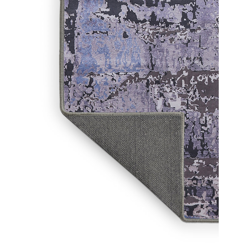 Tapis abstrait gris, Rectangle 2 pi x 4 pi