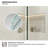 Susurrus 60 In. W X 56 In. H Semi-Frameless Sliding Tub Door In Chrome With 1/4 In Clear Tempered Glass-107613051