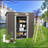 6Ft X 4Ft Outdoor Metal Storage Shed