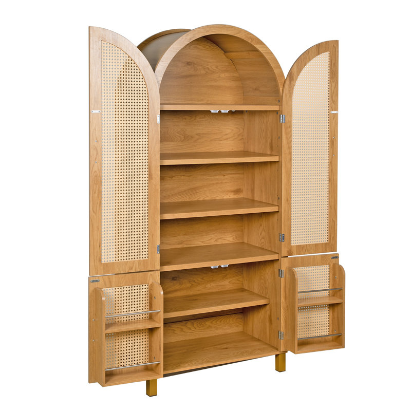 Armoire garde-manger 75 po Farmhouse, Oak