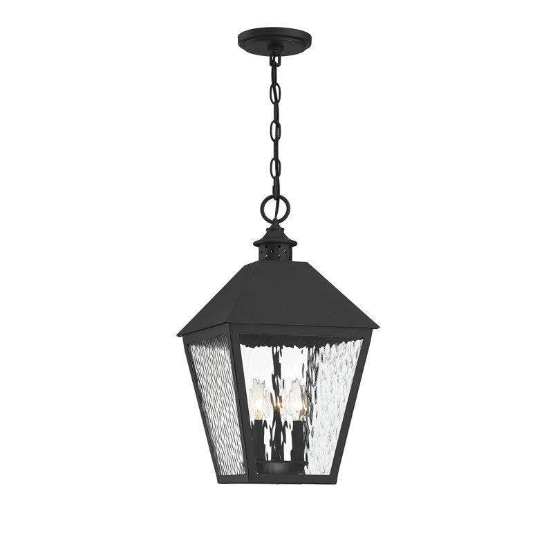 Lanterne suspendue d'extérieur à 3 lumières H 20,5 po Oceanport