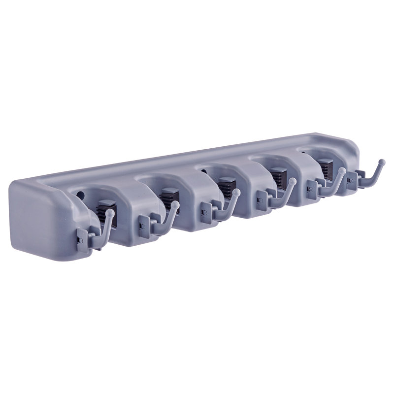  Wagnon Sorbus Wagnon Broom and Mop Storage Organizer, Wall Mounted Organizer and Storage - Single
