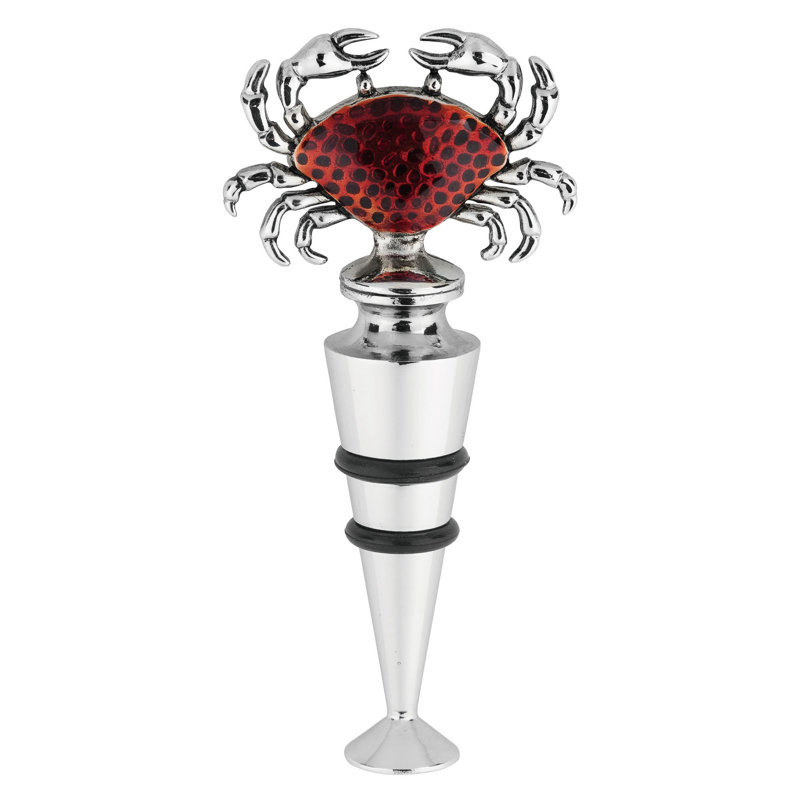 Bouchon de bouteille de vin, crabe